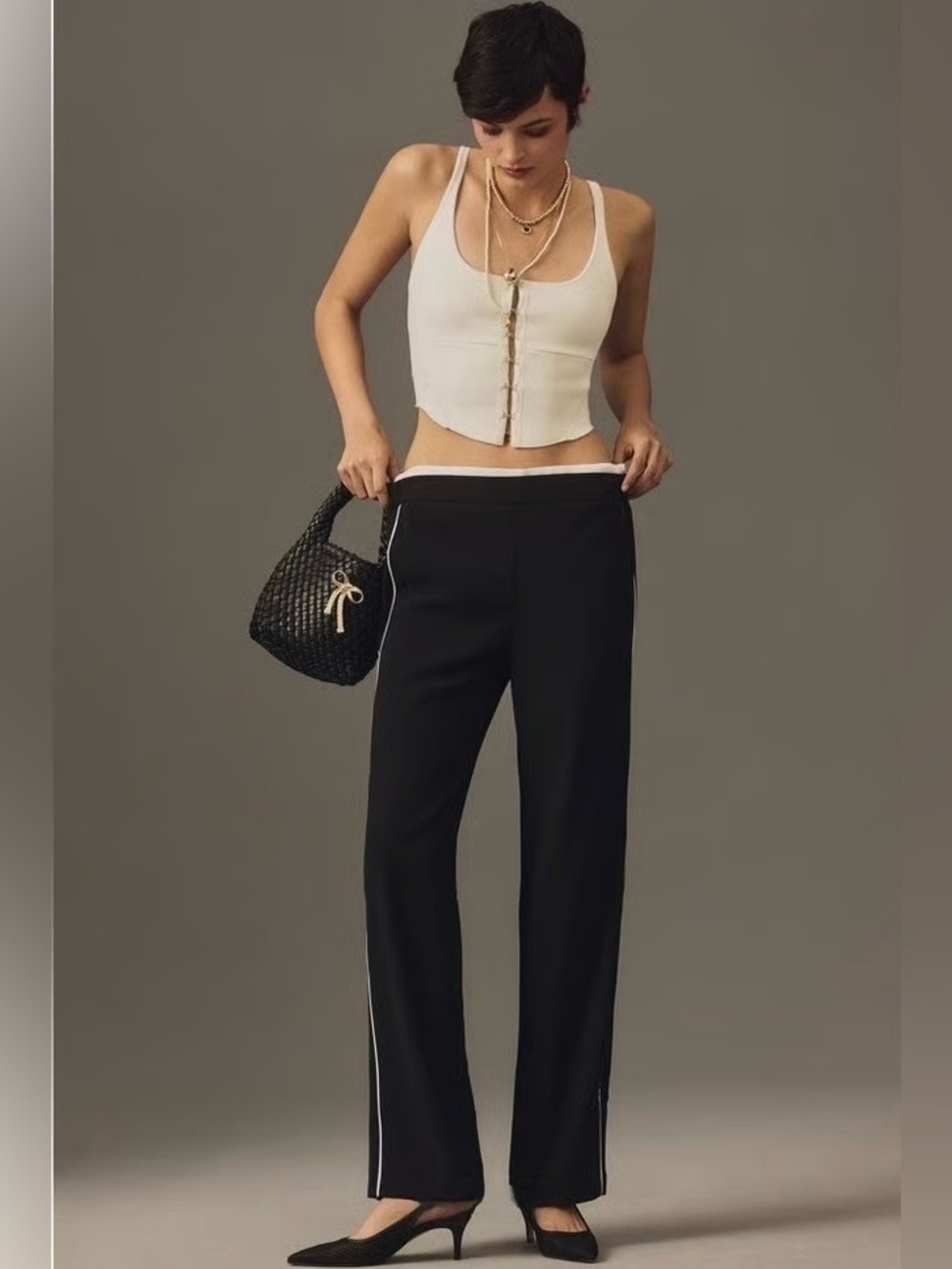 Anthropology Maeve Track Pants